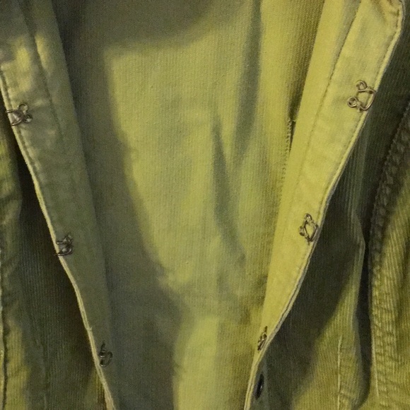 Chico’s Lime Corduroy Jacket - Picture 5 of 8